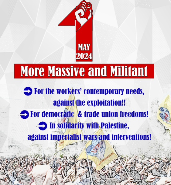 Declaration on Mayday 2024 / by the World Federation of Trade Unions (WFTU)
